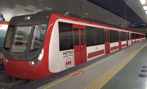 Tren CAF - Thales para Líneas 3 y 6 de Metro de Santiago