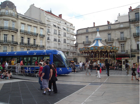 Tranvía de Montpellier (Francia)