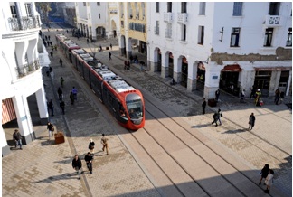 Tranvía de Casablanca (Marruecos) ©P.Thebault